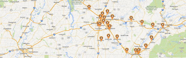 TennesseeDCFC Installations