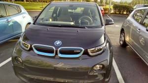 BMW i3 parked at Nissan HQ in Franklin TN