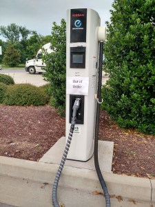 DCFC at Nissan HQ Out of Order