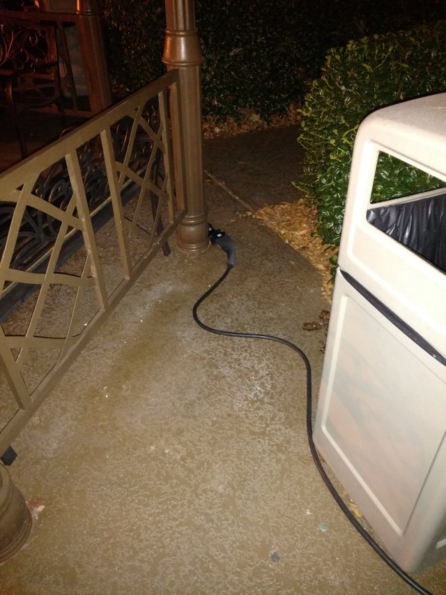 Yu can se where the Blink provided cable reached to and where I connected the JLong cable. Click to enlarge.